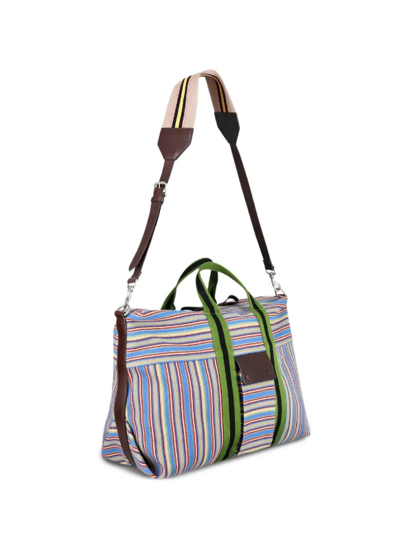 バッグ DRIES VAN NOTEN travel canvas bag DRIES VAN NOTEN Large Canvas Tote Bag | Blue | FARFETCH