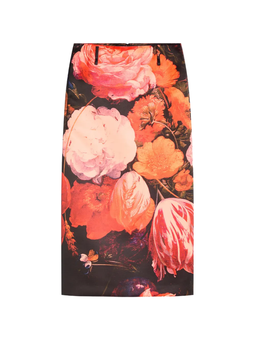 DRIES VAN NOTEN Rok met print Zwart