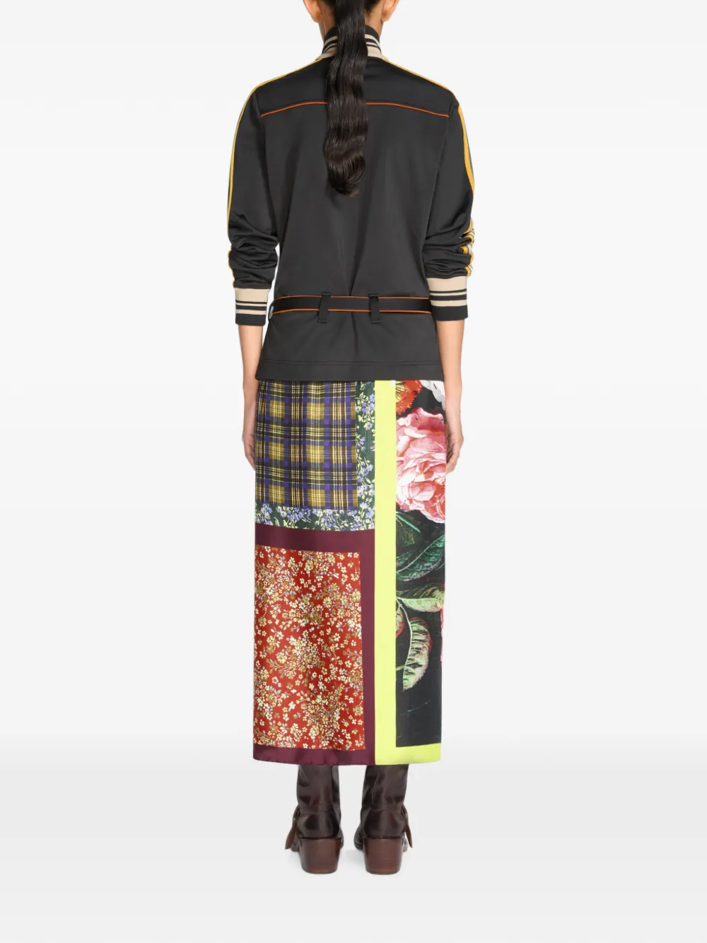 DRIES VAN NOTEN Jersey trainingsjack Zwart