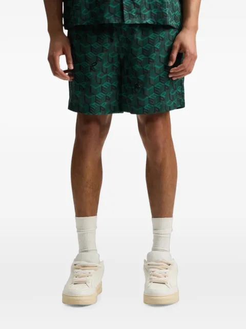 Purple Brand Cube monogram short