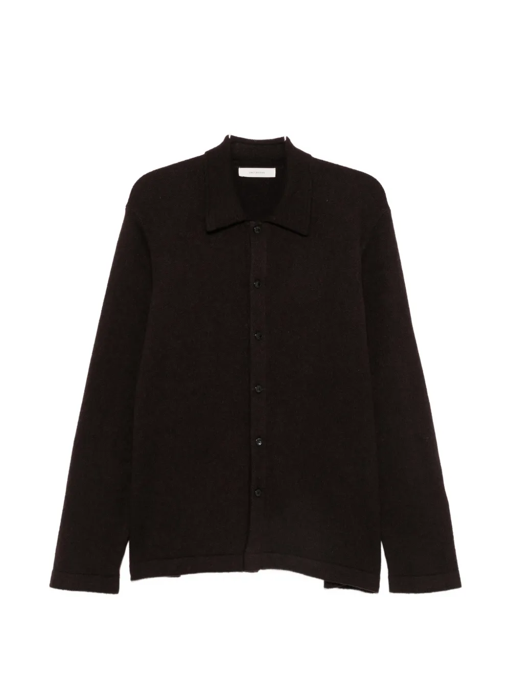 Umit Benan Winter Sunset button-up long-sleeve cardigan - Marrone