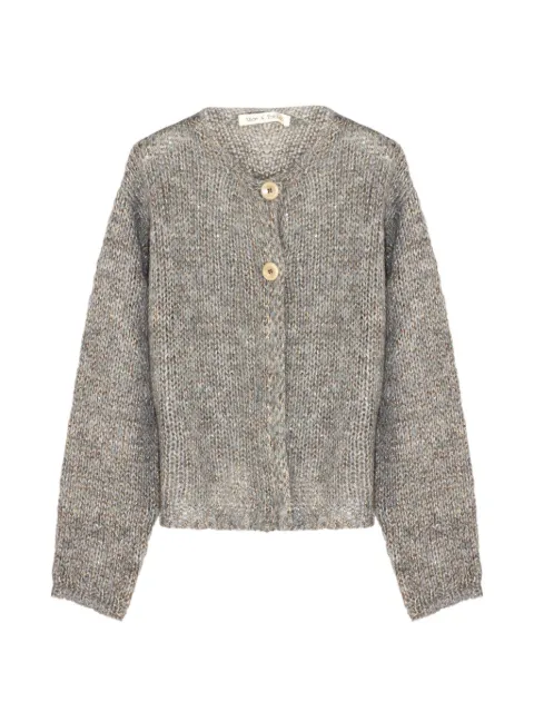 Zhoe & Tobiah sequin-embellished knitted cardigan
