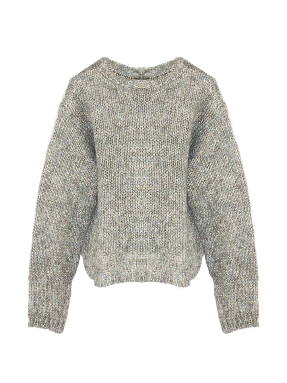 Zhoe & Tobiah Gebreid vest met pailletten Grijs
