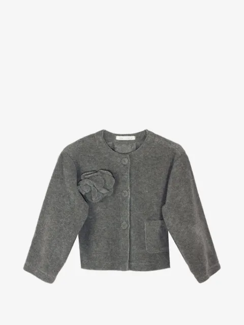 Zhoe & Tobiah floral-appliqué jacket