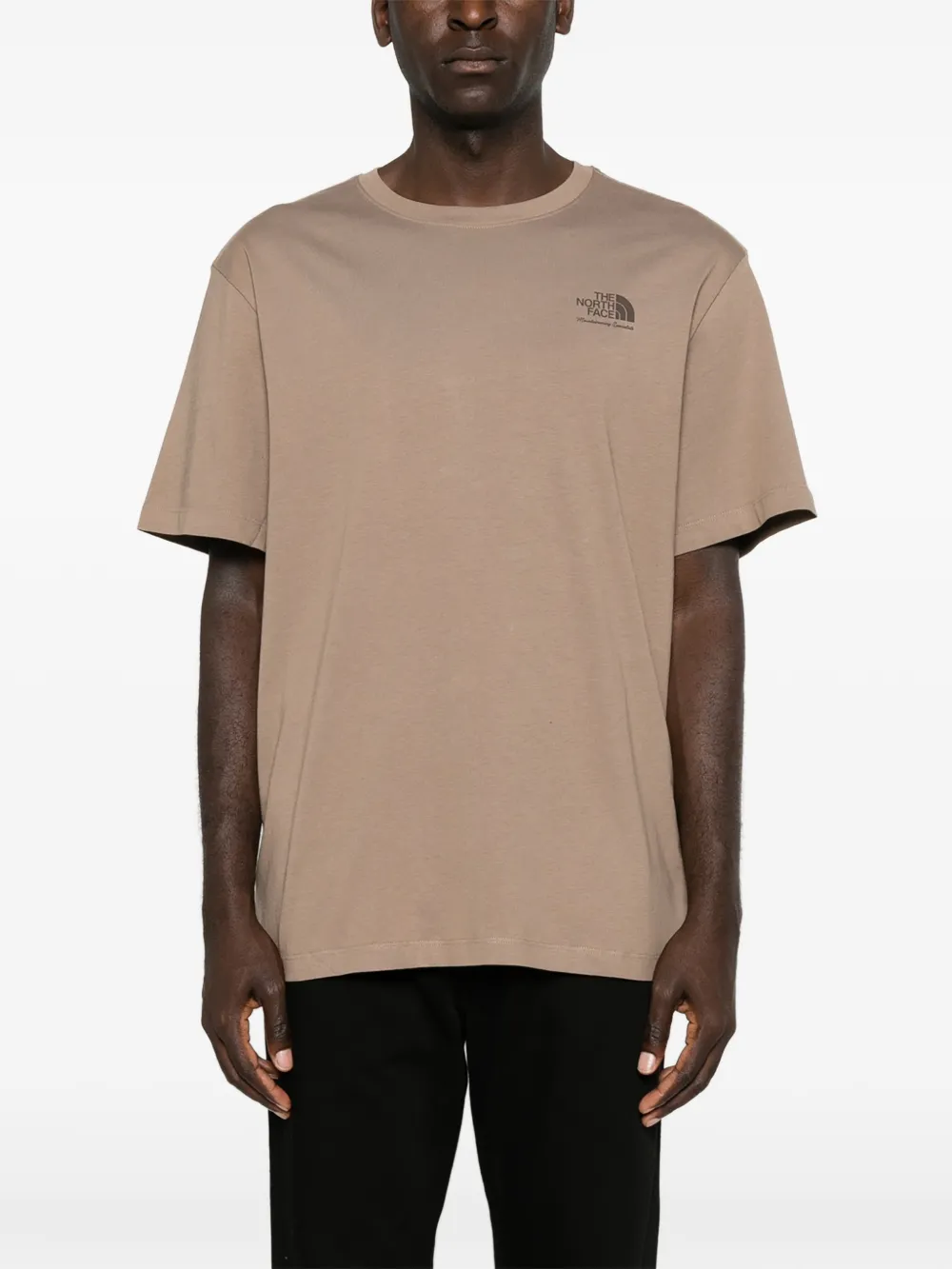 The North Face T-shirt met grafische print Beige