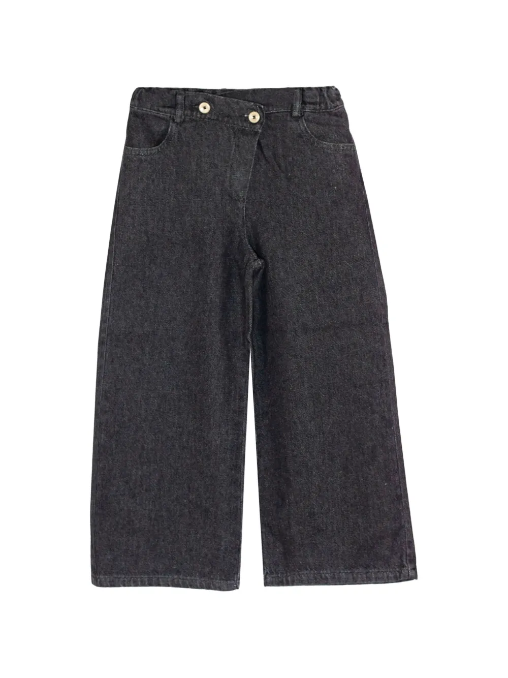 Zhoe & Tobiah high-waisted wide-leg jeans - Grigio