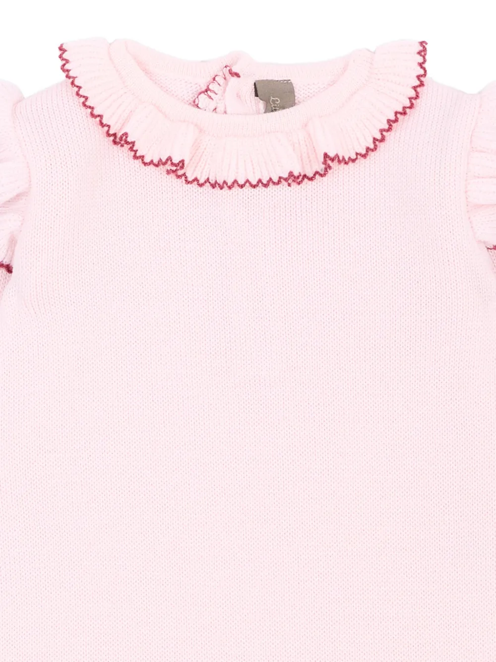 Little Bear Romper met ruches afwerking Roze