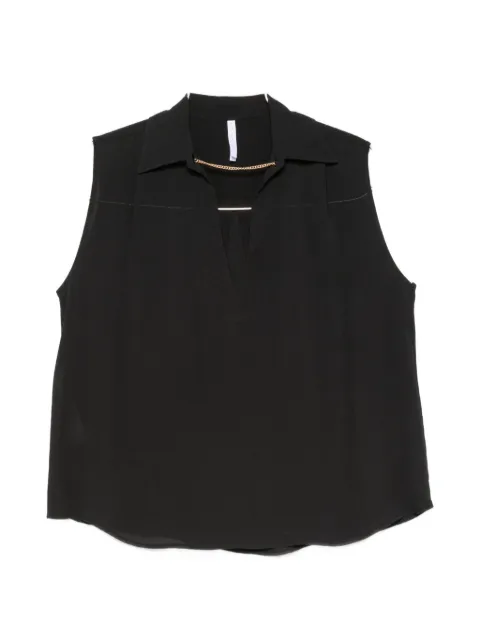 IMPERIAL V-neck sleeveless top