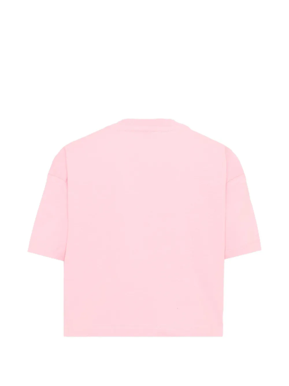 MSGM Kids T-shirt met logoprint Roze