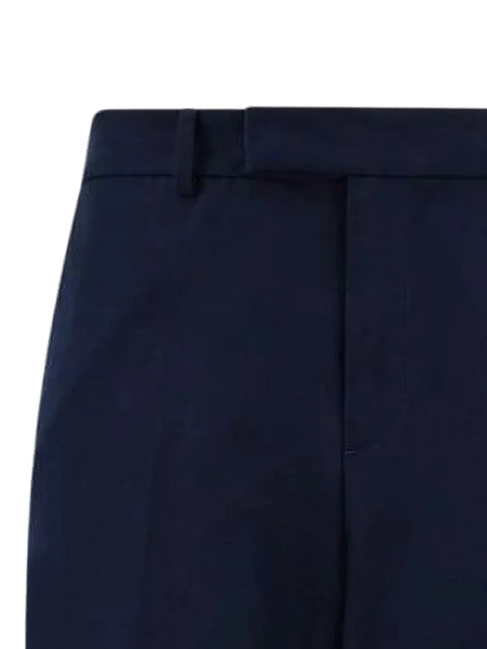 Ferragamo Chino van katoenblend Blauw