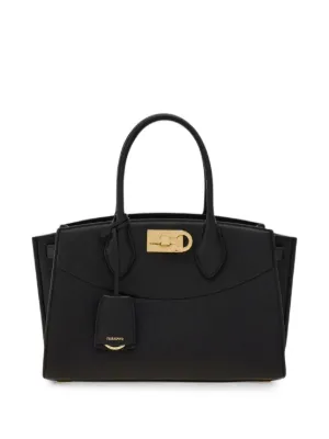 Ferragamo Hug Handbag XS | Black | FARFETCH