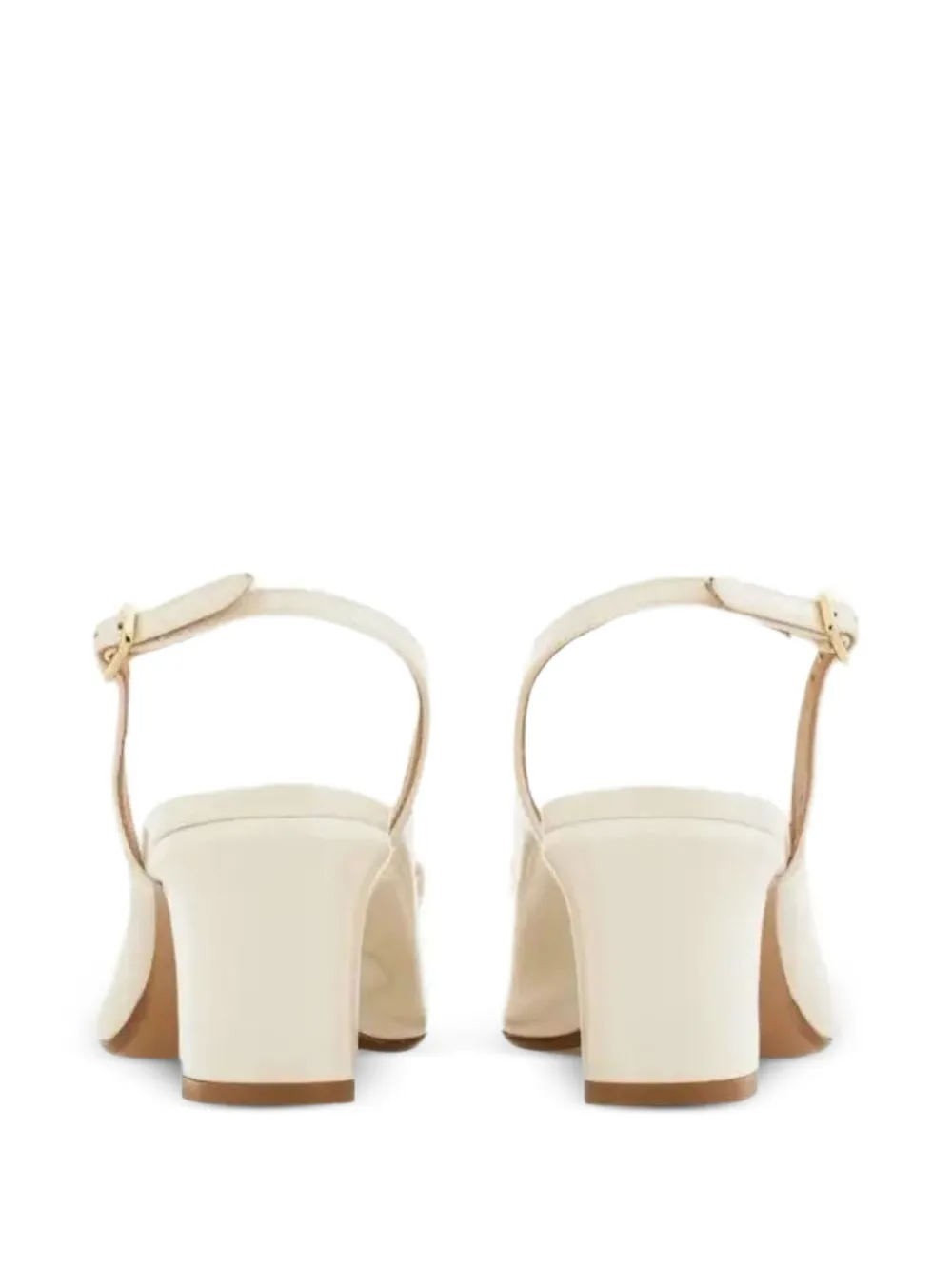 Ferragamo Vara slingback pumps Beige