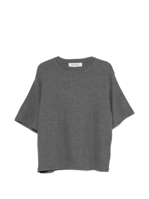 Róhe crew-neck wool T-shirt