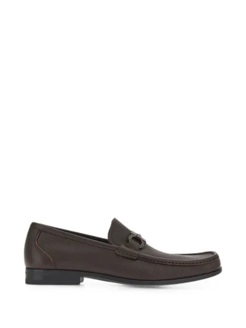 Ferragamo Gancini buckle loafers