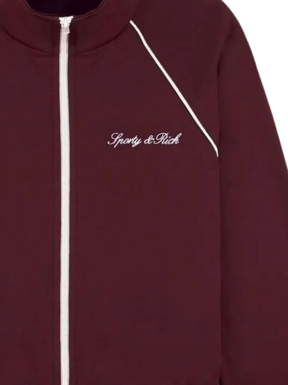 Sporty & Rich Jack met logoprint en afwerking Rood
