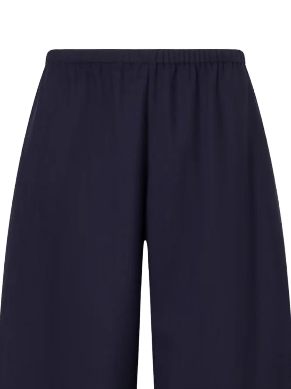 KHAITE Broek met wijde pijpen Blauw