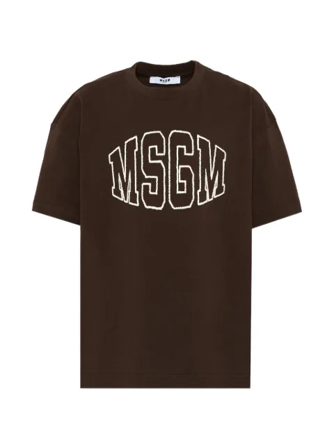 MSGM Kids ロゴ Tシャツ