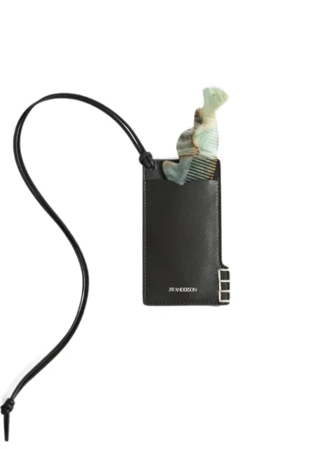 JW Anderson fish-comb leather key ring