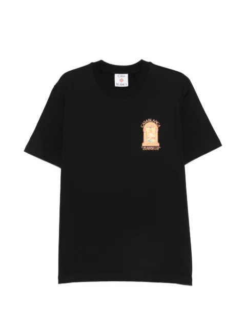 Casablanca Hermons Mirage Arch graphic-print T-shirt