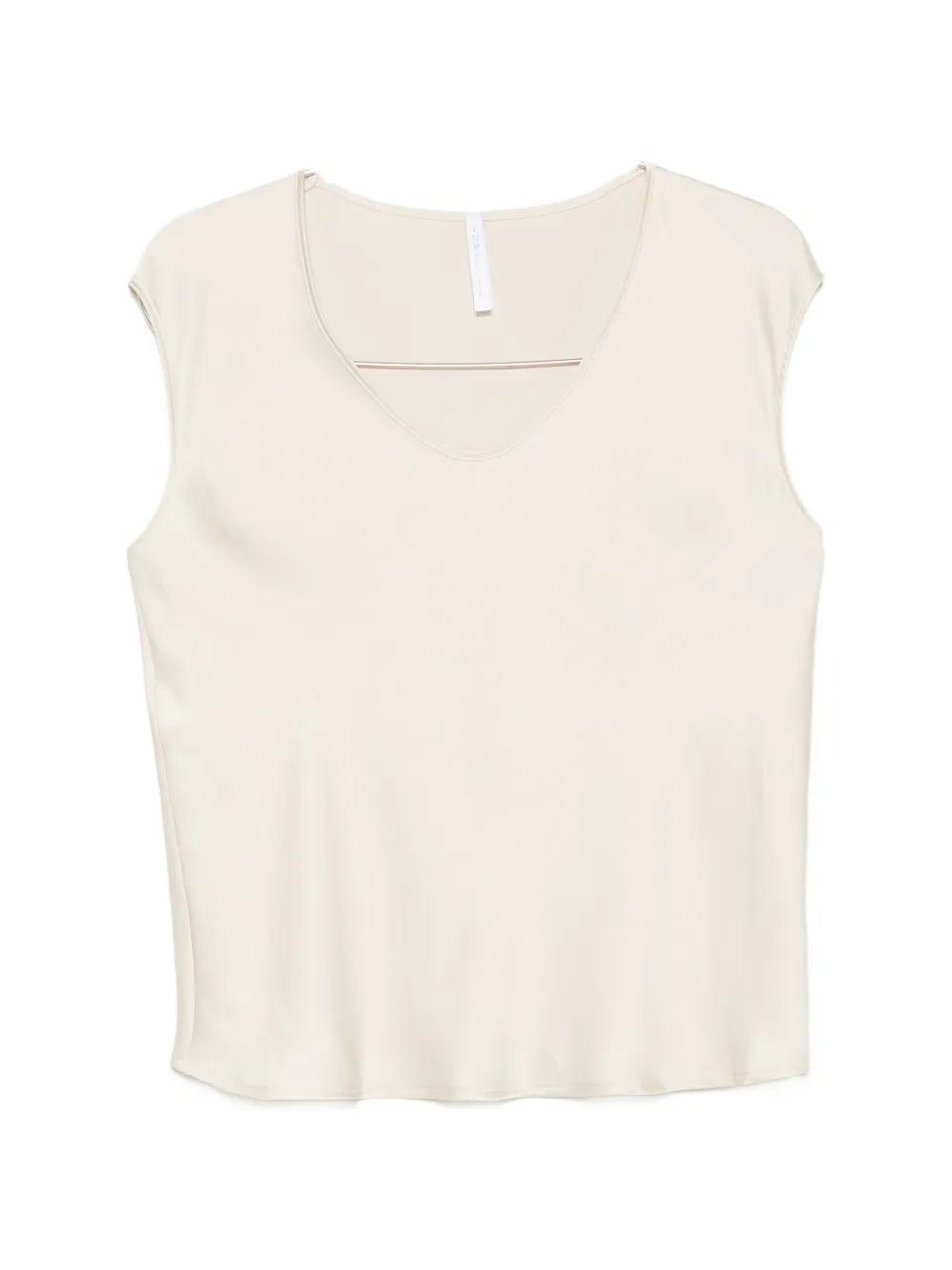 IMPERIAL V-neck sleeveless blouse - Toni neutri