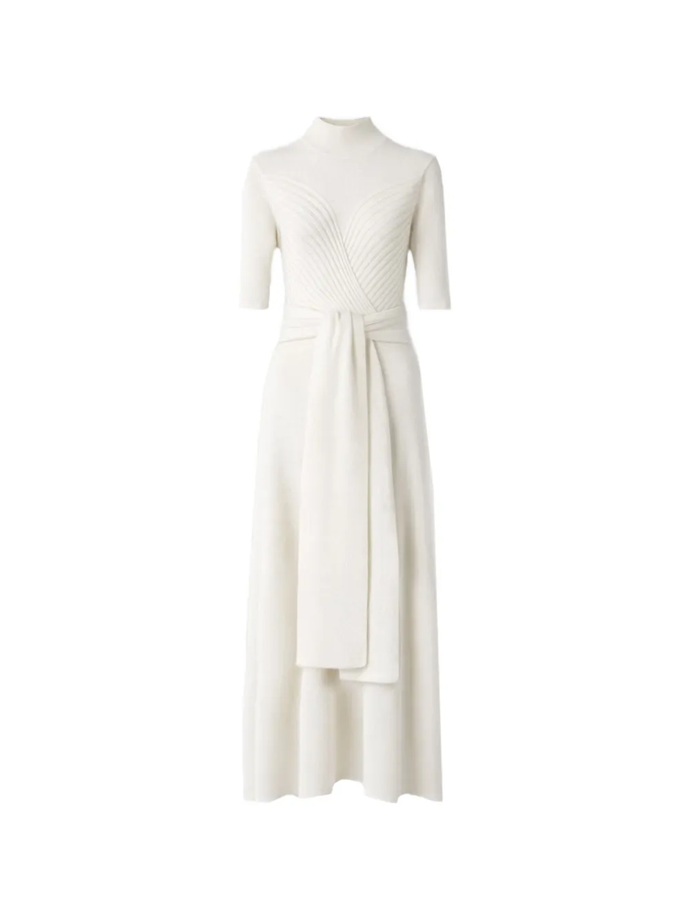 Violante Nessi Takashi Maxikleid mit Knoten - Nude