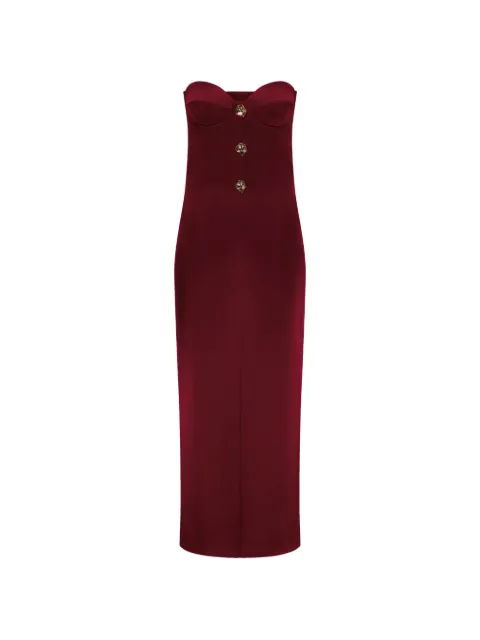 Violante Nessi vestido de fiesta strapless