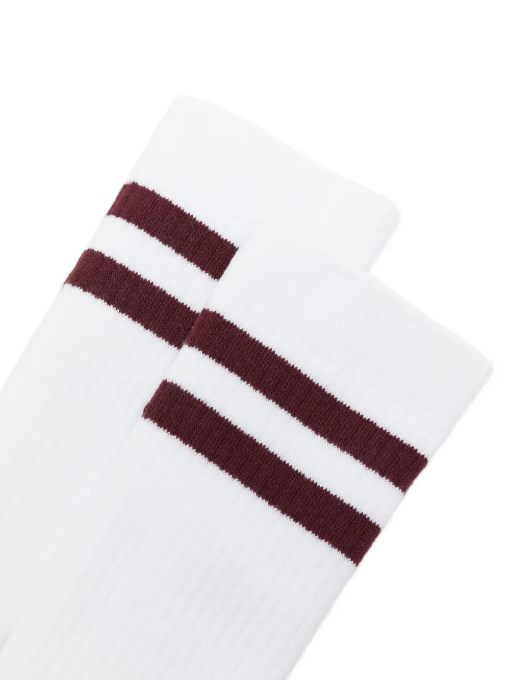 visvim Achilles striped socks (set of two) - Weiß