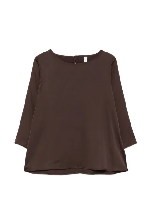 IMPERIAL blouse satinée à ouverture goutte d’eau