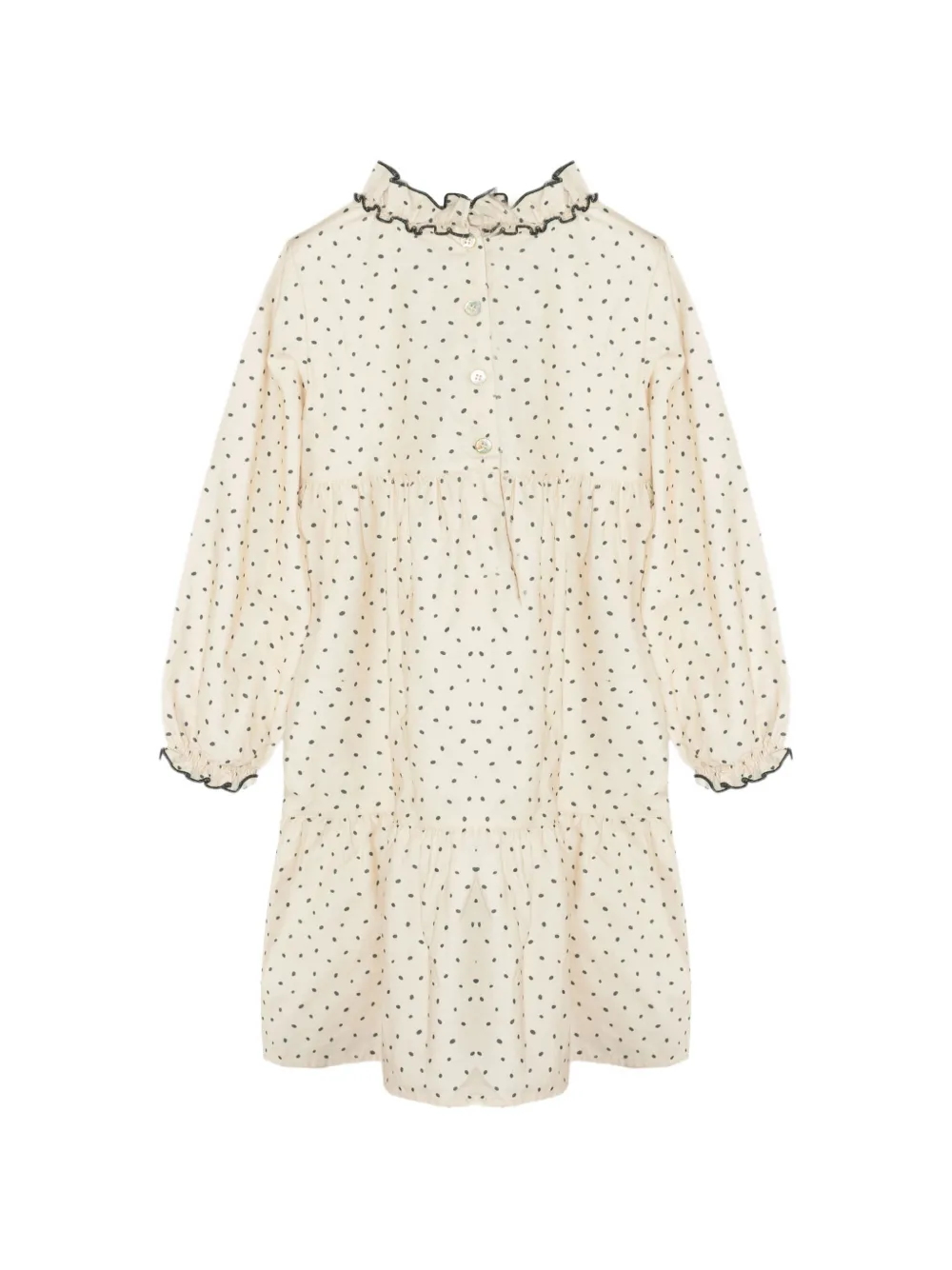 Zhoe & Tobiah Jurk met stippen Beige