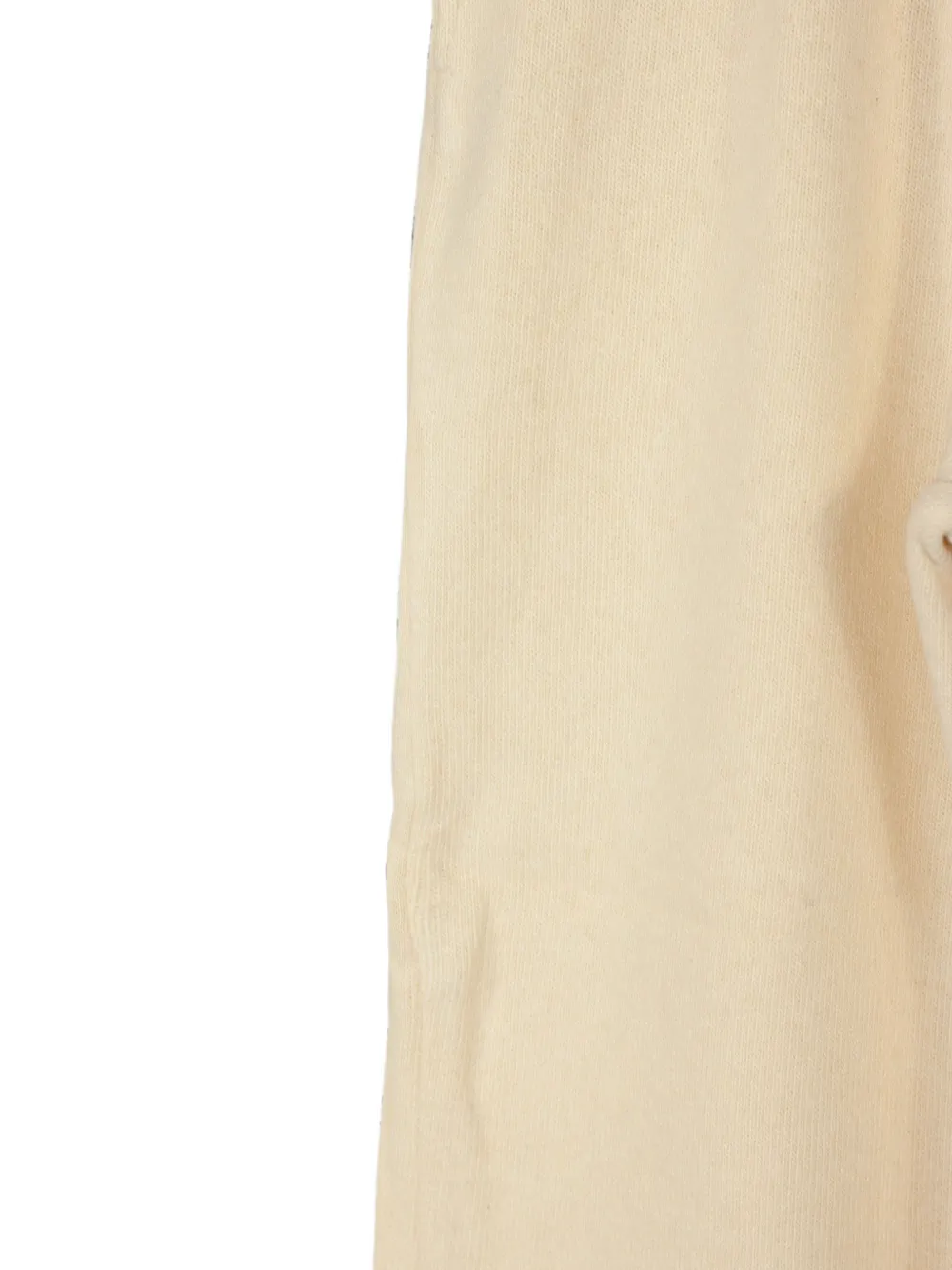 Zhoe & Tobiah Geribbelde broek met wijde pijpen Beige