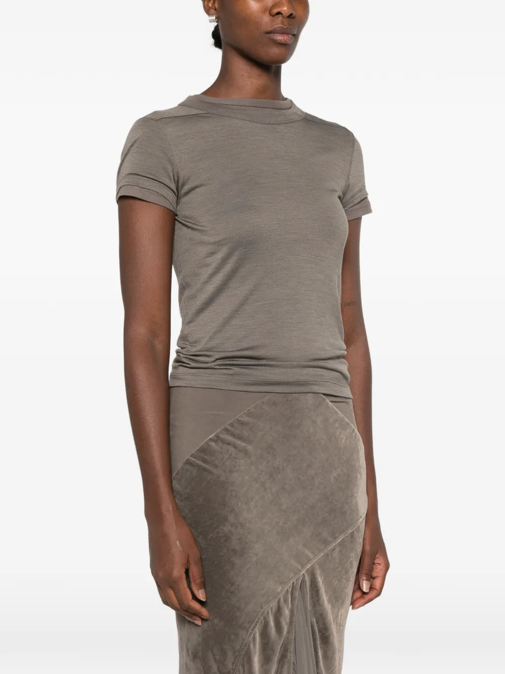 Rick Owens short-sleeves T-shirt Grijs