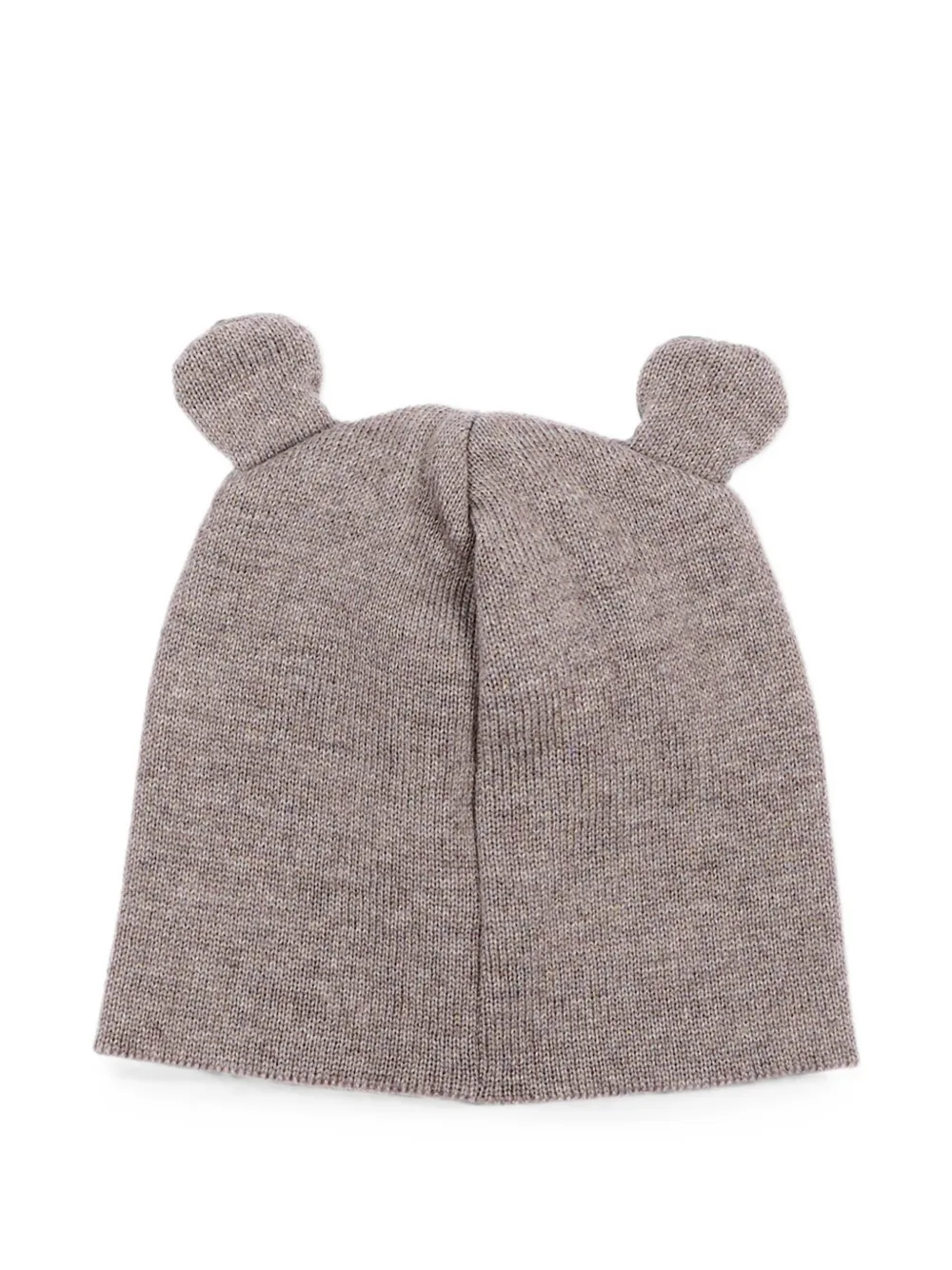 Little Bear Muts van scheerwol met oordetail Bruin