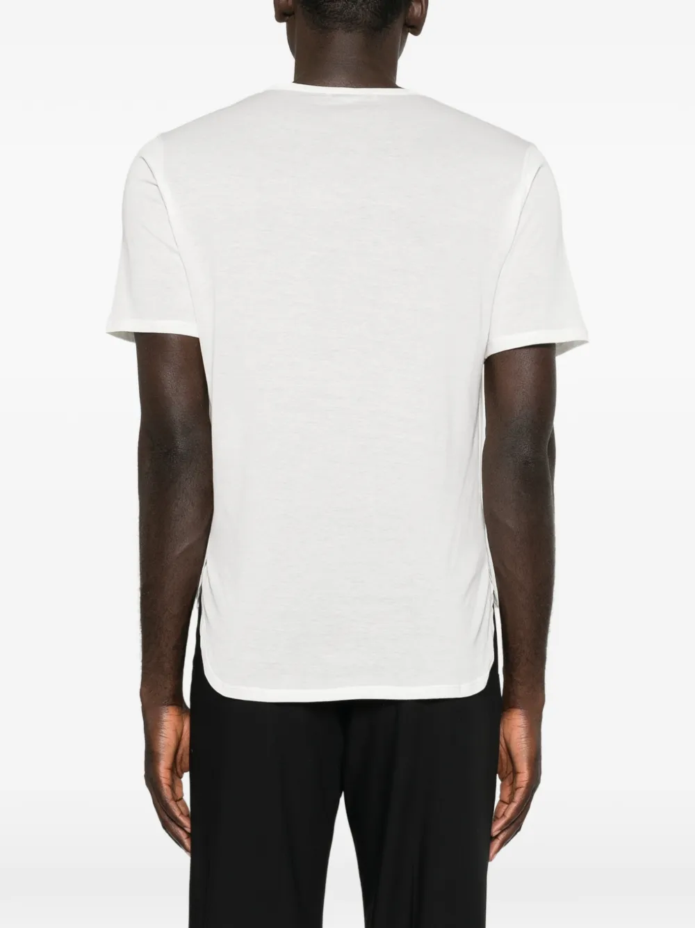 FENDI T-shirt met V-hals Wit