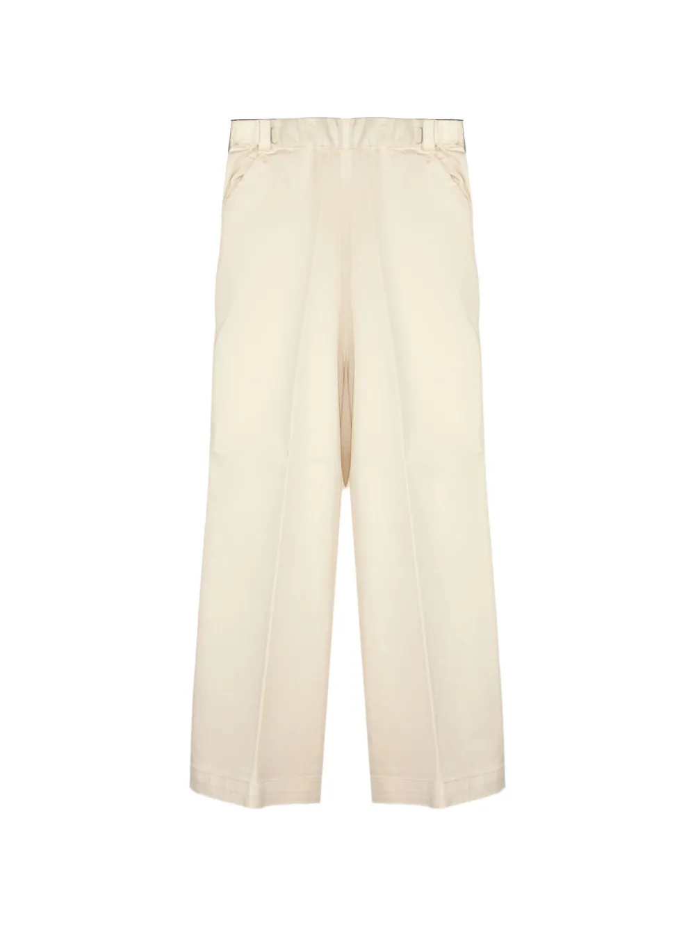 Zhoe & Tobiah pleat-detail wide-leg trousers - Toni neutri