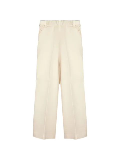 Zhoe & Tobiah pleat-detail wide-leg trousers