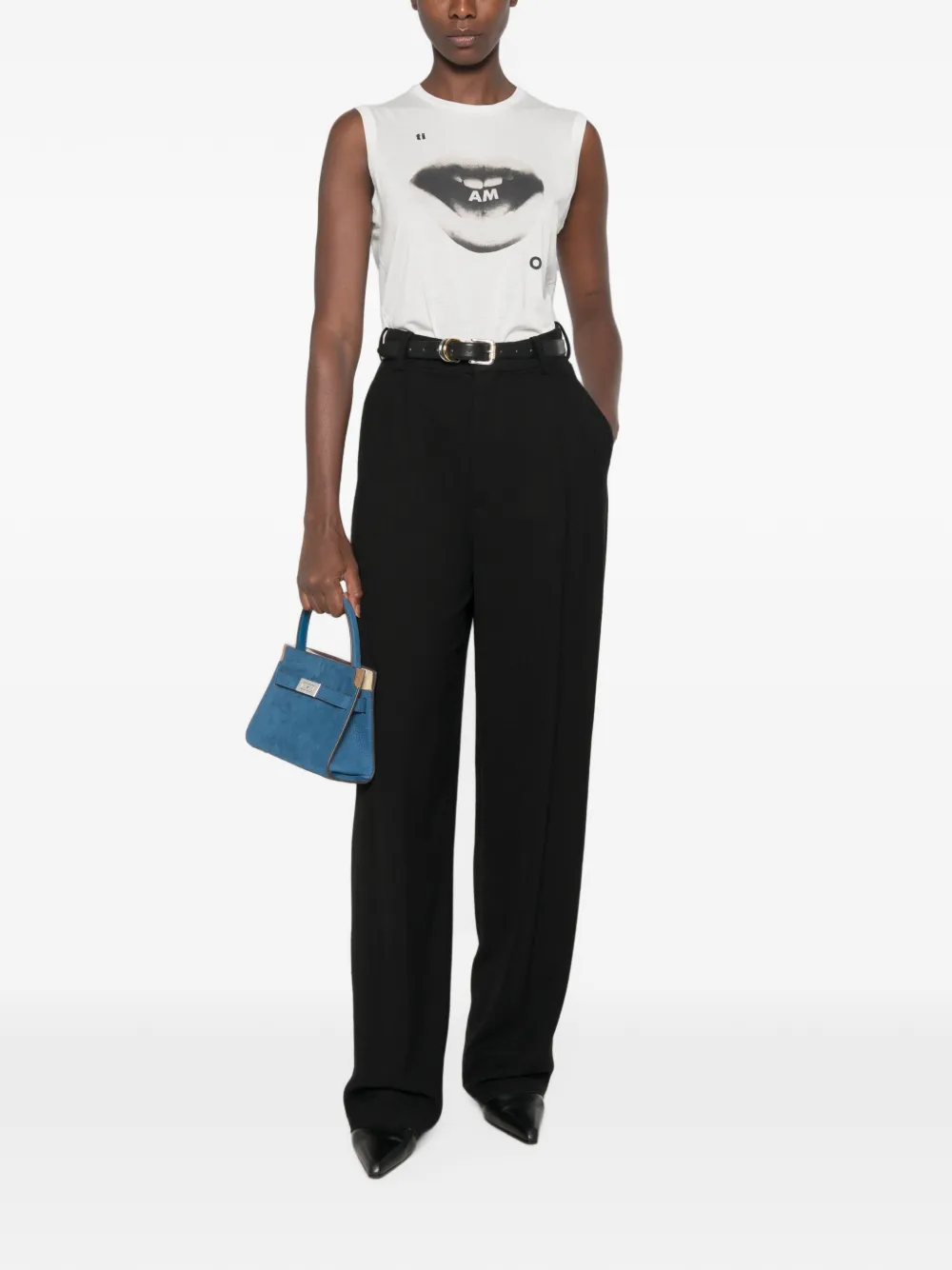 FENDI Mouwloze top Wit