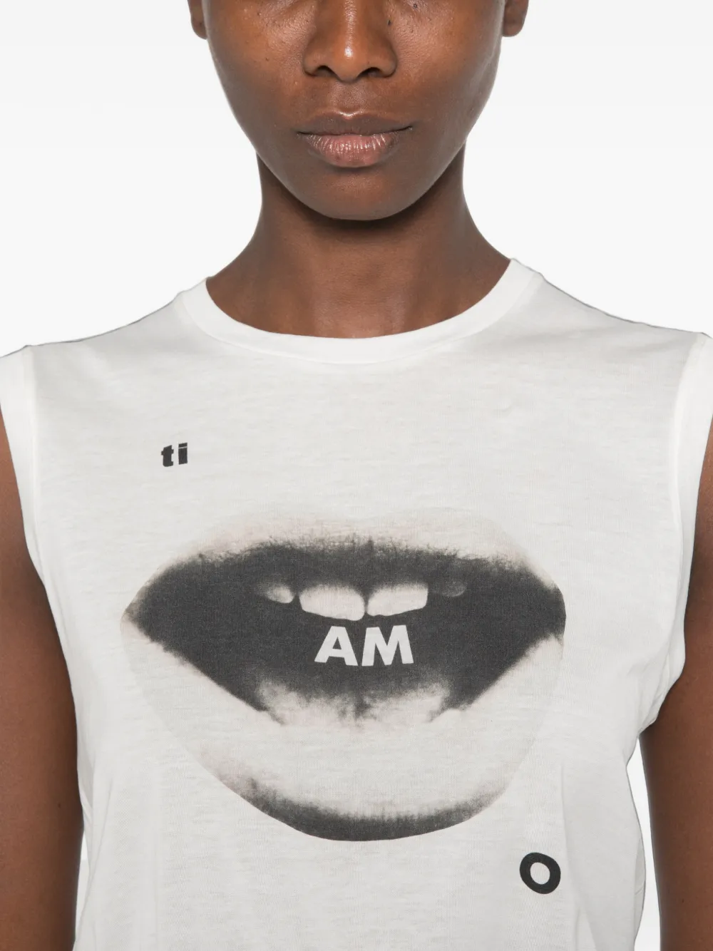 FENDI Mouwloze top Wit
