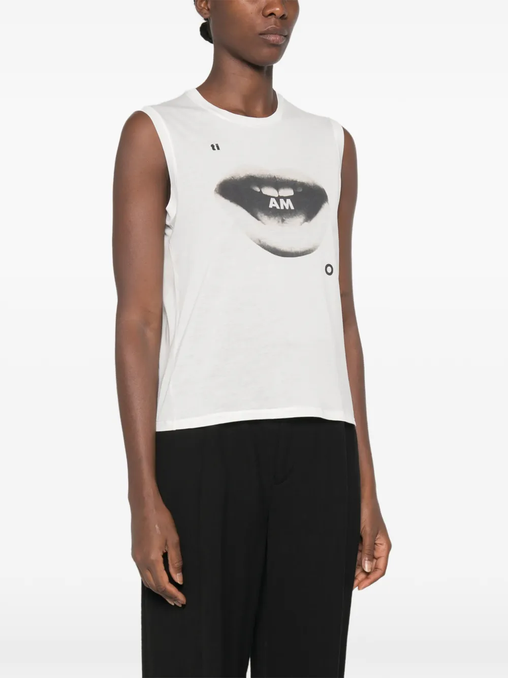 FENDI Mouwloze top Wit