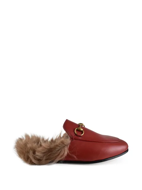 Gucci Princetown horsebit leather mules