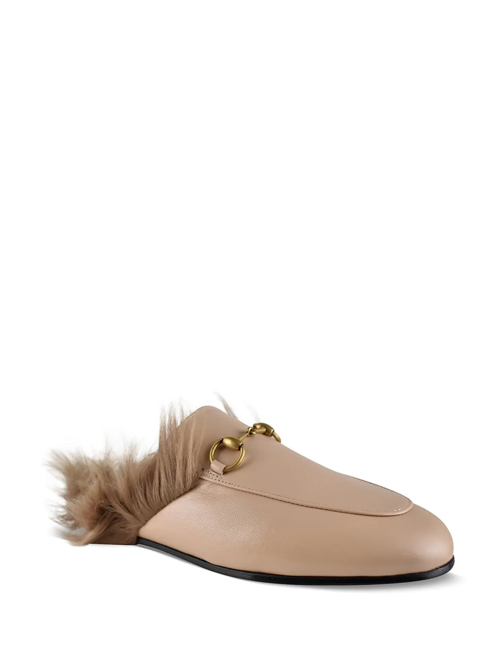 Gucci Princetown Horsebit mules Beige