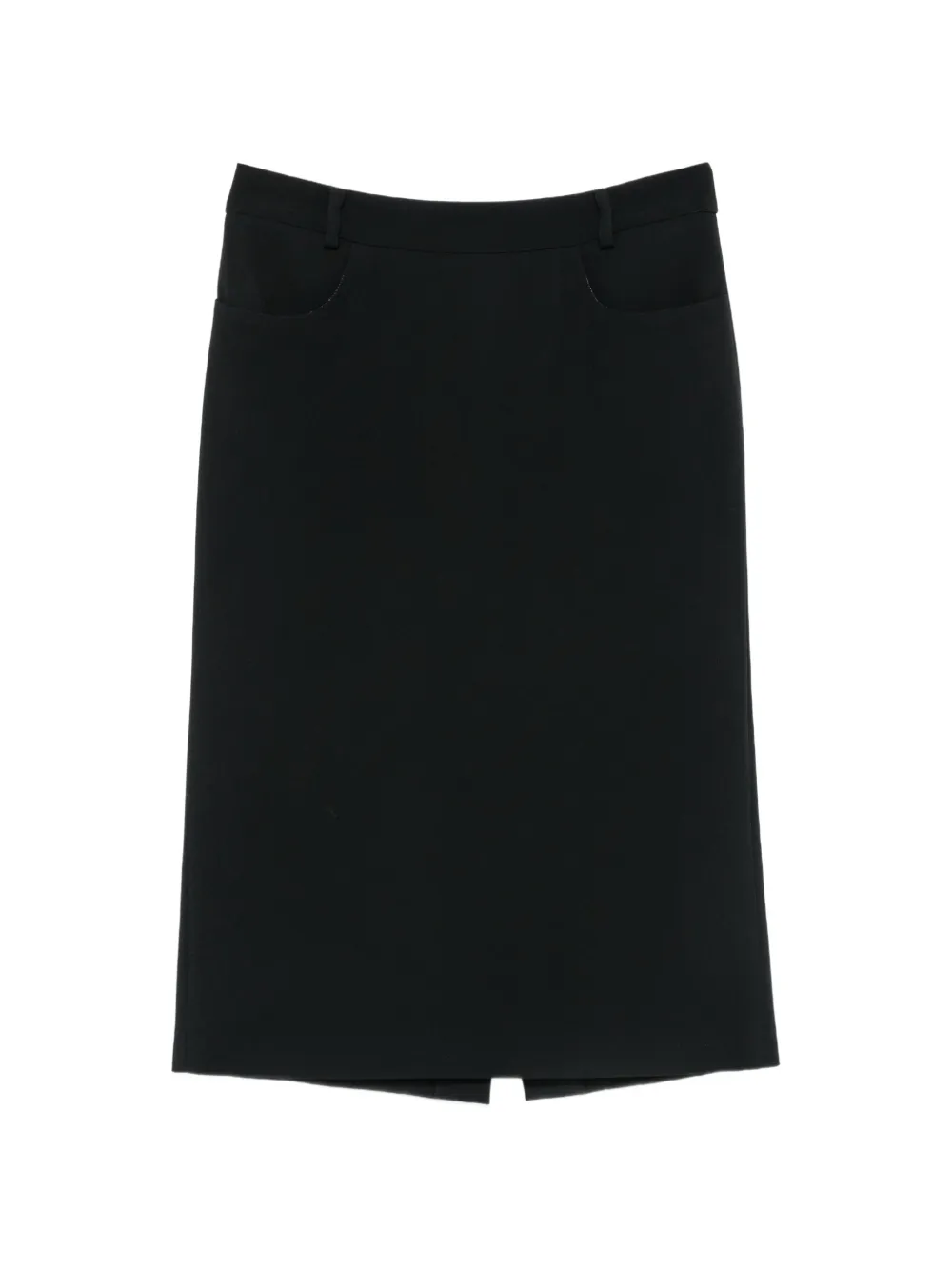 Ermanno Scervino pencil midi skirt Zwart