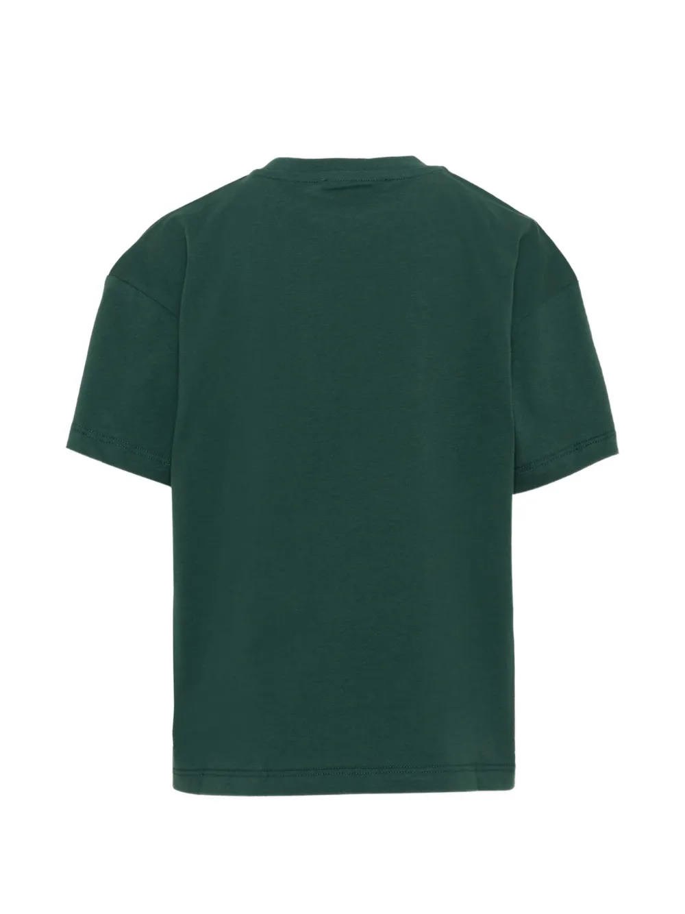 MSGM Kids T-shirt met geborduurd logo Groen