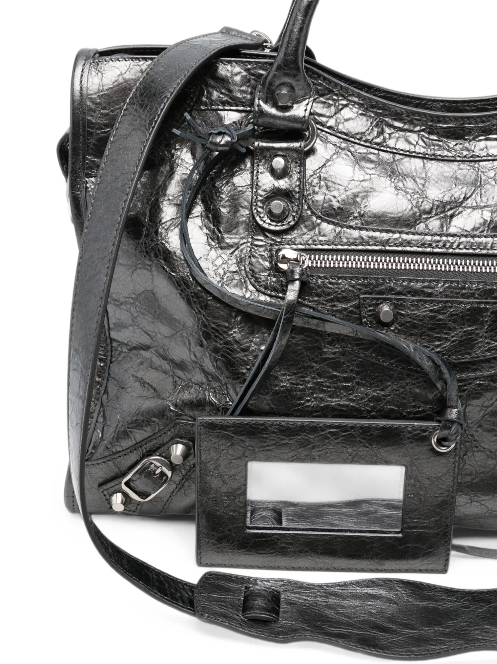 Balenciaga Neo Classic shopper Zilver