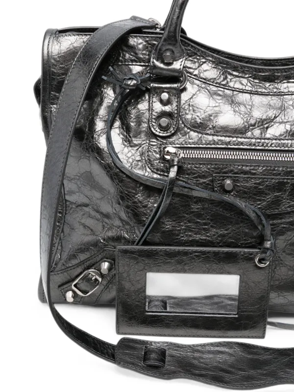 BALENCIAGA ネオクラシック ハンドバッグ シルバー Balenciaga ネオ クラシック ハンドバッグ | シルバートーン | FARFETCH JP