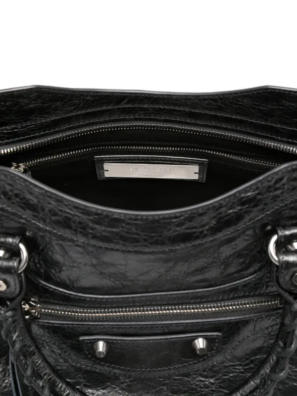 Balenciaga ネオ クラシック ハンドバッグ | シルバートーン | FARFETCH JP