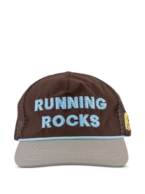 ALEX ZONO embroidered mesh trucker hat