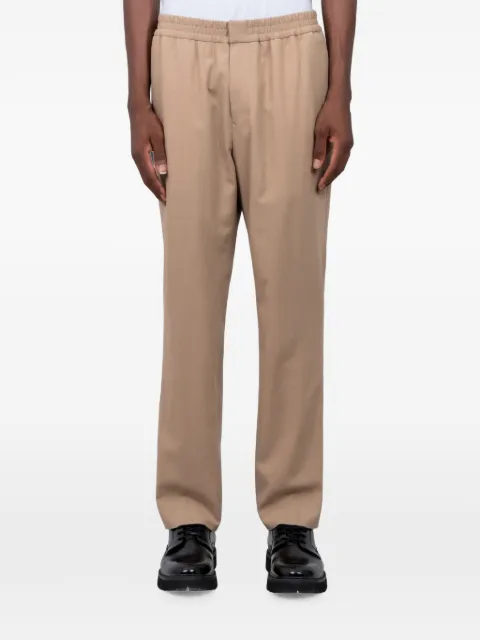 AMI Paris pantalones con pretina elástica