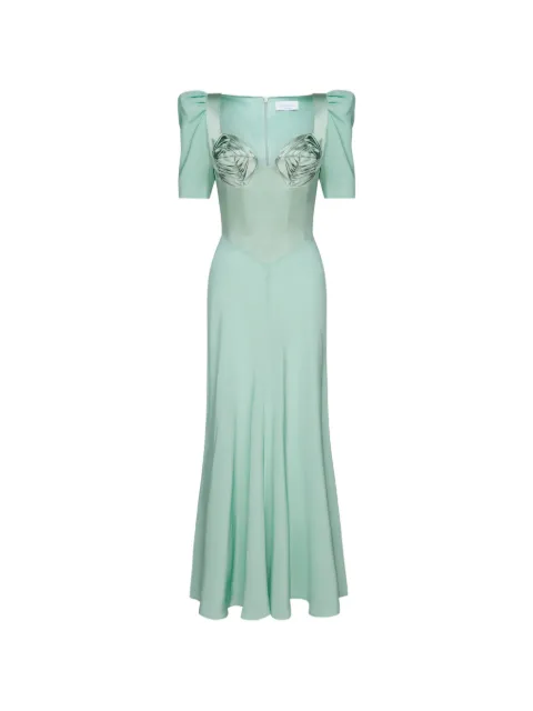 Violante Nessi Baccarat silk maxi dress