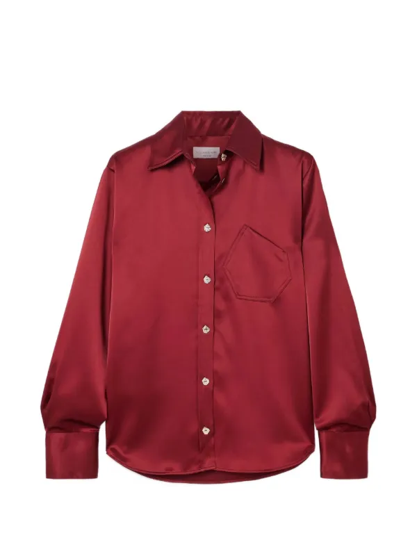 Violante Nessi Violi Button-up Shirt in Red