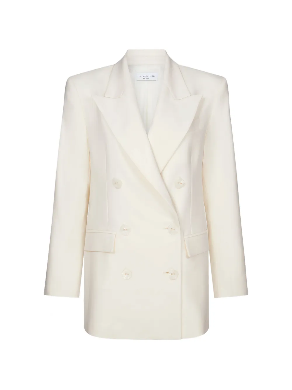 Violante Nessi Doppelreihiger Sugar Blazer - Nude